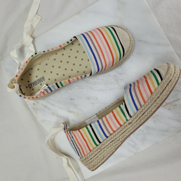 Gymboree colorful striped espadrilles - Picture 8 of 8